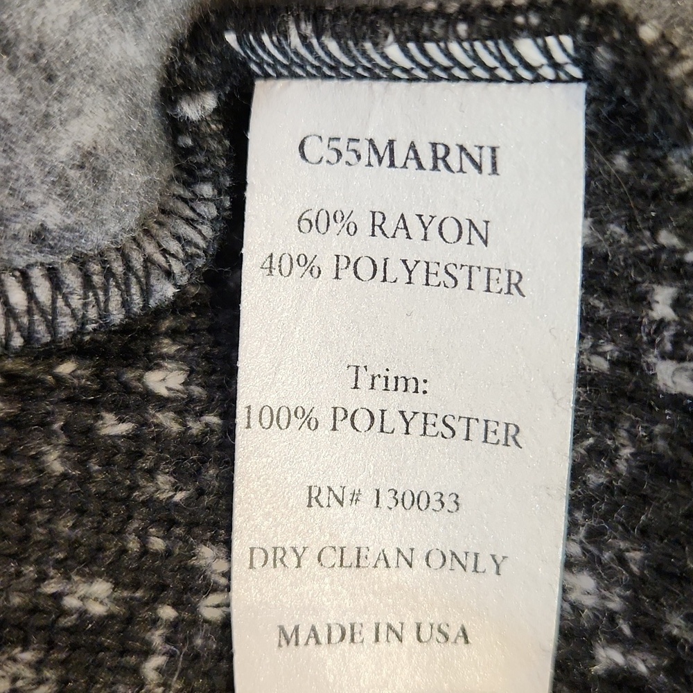 CAPOTE Riley Hooded Jacket Long Sleeve Tunic Length, size M - Picture 10 of 13